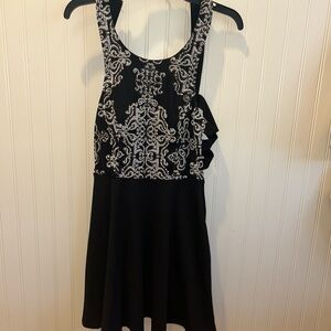 Speechless Black Dress